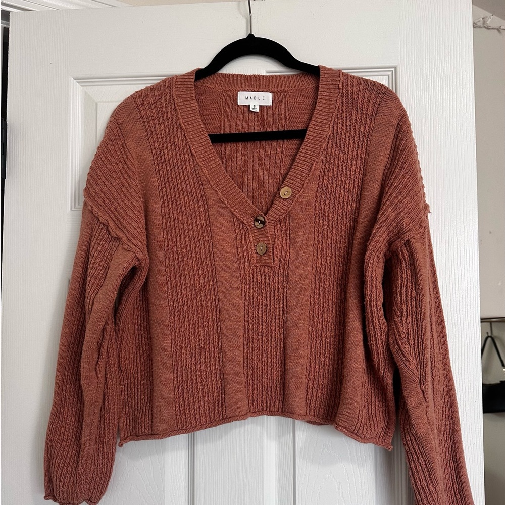 Grey Bandit Women's Orange/Terracotta   Sweater